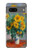 S2937 Claude Monet Bouquet de tournesols Etui Coque Housse pour Google Pixel 7