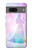 S2992 Princesse Pastel Silhouette Etui Coque Housse pour Google Pixel 7