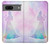 S2992 Princesse Pastel Silhouette Etui Coque Housse pour Google Pixel 7