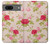 S3037 Jolie Flora Rose Cottage Etui Coque Housse pour Google Pixel 7