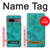 S3147 Aqua Marbre Pierre Etui Coque Housse pour Google Pixel 7