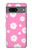 S3500 Motif floral rose Etui Coque Housse pour Google Pixel 7