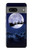 S3508 Noël Père Noël Lune Etui Coque Housse pour Google Pixel 7