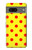 S3526 Rouge tache à pois Etui Coque Housse pour Google Pixel 7