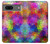 S3677 Mosaïques de briques colorées Etui Coque Housse pour Google Pixel 7