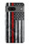 S3687 Drapeau américain de pompier mince ligne rouge Etui Coque Housse pour Google Pixel 7