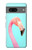 S3708 Flamant rose Etui Coque Housse pour Google Pixel 7