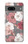 S3716 Motif floral rose Etui Coque Housse pour Google Pixel 7