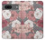 S3716 Motif floral rose Etui Coque Housse pour Google Pixel 7