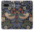 S3791 William Morris Strawberry Thief Fabric Etui Coque Housse pour Google Pixel 7