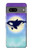 S3807 Killer Whale Orca Lune Pastel Fantaisie Etui Coque Housse pour Google Pixel 7