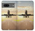 S3837 Avion Décollage Sunrise Etui Coque Housse pour Google Pixel 7