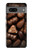 S3840 Amateurs de chocolat au lait au chocolat noir Etui Coque Housse pour Google Pixel 7