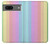 S3849 Couleurs verticales colorées Etui Coque Housse pour Google Pixel 7