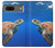 S3898 Tortue de mer Etui Coque Housse pour Google Pixel 7