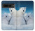 S0285 Ours polaire Etui Coque Housse pour Google Pixel 7 Pro