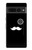 S1946 Sir Mustache Minimalisme Etui Coque Housse pour Google Pixel 7 Pro