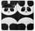 S2085 Panda minimaliste Etui Coque Housse pour Google Pixel 7 Pro