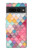 S2947 Bonbons Minimal Couleurs pastel Etui Coque Housse pour Google Pixel 7 Pro