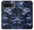 S2959 Marine Bleu Camo camouflage Etui Coque Housse pour Google Pixel 7 Pro
