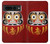 S3023 Japon Bonne chance Daruma Poupée Etui Coque Housse pour Google Pixel 7 Pro