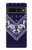 S3357 Marine Bleu Bandana Motif Etui Coque Housse pour Google Pixel 7 Pro