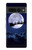 S3508 Noël Père Noël Lune Etui Coque Housse pour Google Pixel 7 Pro