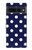 S3533 Bleu à pois Etui Coque Housse pour Google Pixel 7 Pro