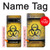 S3669 Graphique du réservoir de danger biologique Etui Coque Housse pour Google Pixel 7 Pro