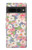 S3688 Motif d'art floral floral Etui Coque Housse pour Google Pixel 7 Pro