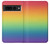 S3698 Drapeau de fierté LGBT Etui Coque Housse pour Google Pixel 7 Pro