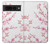 S3707 Fleur de cerisier rose fleur de printemps Etui Coque Housse pour Google Pixel 7 Pro