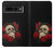 S3753 Roses de crâne gothique sombre Etui Coque Housse pour Google Pixel 7 Pro S3753 Roses de crâne gothique sombre Etui Coque Housse pour Google Pixel 7 Pro