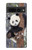 S3793 Peinture de neige mignon bébé panda Etui Coque Housse pour Google Pixel 7 Pro