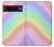 S3810 Vague d'été licorne pastel Etui Coque Housse pour Google Pixel 7 Pro