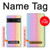 S3849 Couleurs verticales colorées Etui Coque Housse pour Google Pixel 7 Pro