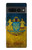 S3858 Drapeau de l'Ukraine Etui Coque Housse pour Google Pixel 7 Pro