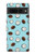 S3860 Motif à pois de noix de coco Etui Coque Housse pour Google Pixel 7 Pro