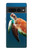S3899 Tortue de mer Etui Coque Housse pour Google Pixel 7 Pro
