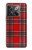 S2374 Motif Tartan Rouge Etui Coque Housse pour OnePlus Ace Pro