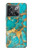 S2906 Aqua Turquoise Pierre Etui Coque Housse pour OnePlus Ace Pro