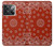 S3355 Motif Bandana Rouge Etui Coque Housse pour OnePlus Ace Pro