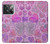 S3710 Coeur d'amour rose Etui Coque Housse pour OnePlus Ace Pro