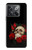 S3753 Roses de crâne gothique sombre Etui Coque Housse pour OnePlus Ace Pro