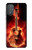 S0415 Graver guitare feu Etui Coque Housse pour Motorola Moto G Power 2022, G Play 2023