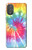 S1697 Tie Dye coloré imprimé graphique Etui Coque Housse pour Motorola Moto G Power 2022, G Play 2023