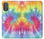 S1697 Tie Dye coloré imprimé graphique Etui Coque Housse pour Motorola Moto G Power 2022, G Play 2023