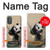 S2210 Peinture Art Panda Fluffy Etui Coque Housse pour Motorola Moto G Power 2022, G Play 2023