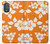 S2245 Hawai Hibiscus Motif orange Etui Coque Housse pour Motorola Moto G Power 2022, G Play 2023