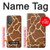 S2326 girafe Peau Etui Coque Housse pour Motorola Moto G Power 2022, G Play 2023